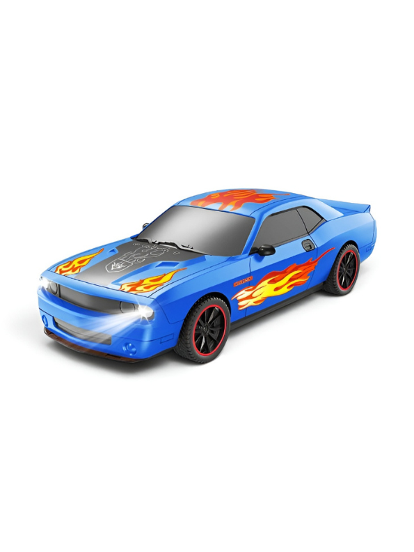 1:10 Scale 4-Channel Remote Control Car - 2.4GHz RC Muscle Car TV7330