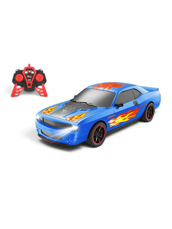 1:10 Scale 4-Channel Remote Control Car - 2.4GHz RC Muscle Car TV7330
