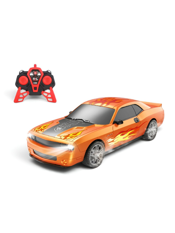 1:10 Scale 4-Channel Remote Control Car - 2.4GHz RC Muscle Car TV7330