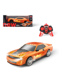 1:10 Scale 4-Channel Remote Control Car - Orange 2.4GHz RC Muscle Car TV7330