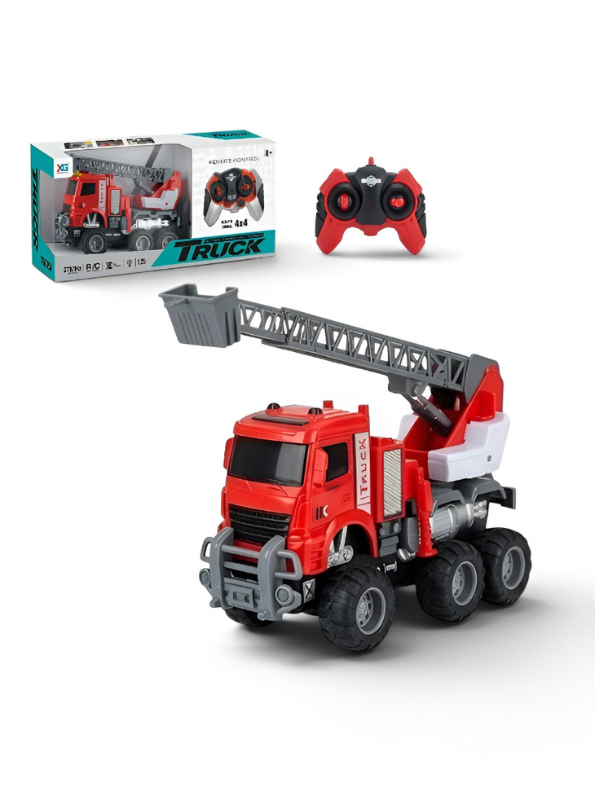 1:25 RC Crane Truck Toy with Extendable Boom & 6-Wheel Drive TV5379.