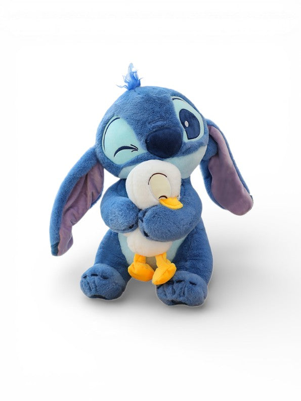 15-Inch Stitch Plush Hugging Duckling – Cute Soft Stuffed Animal Toy ST16000.