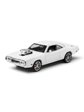 1970 Dodge Charger Diecast Alloy Model Car 1:24 Scale | White Lights, Sound & Pull-Back Action TV5608