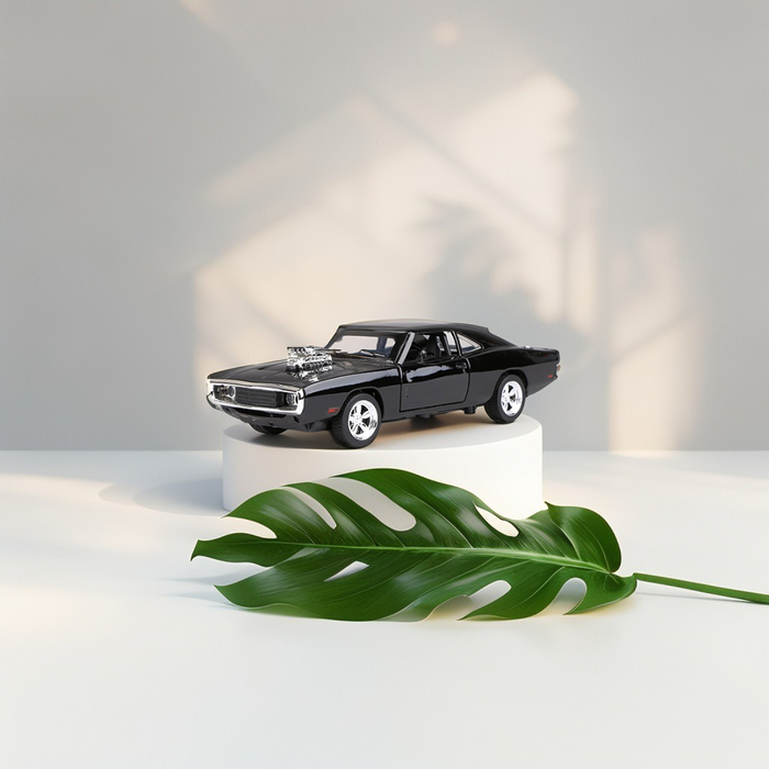 1970 Dodge Charger Fast And Furious Metal Model Diecast Car - Free Car Inside.