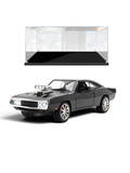 1970 Dodge Charger R/T Diecast Muscle Car Scale 1:32 with Clear Acrylic Display Case MD28