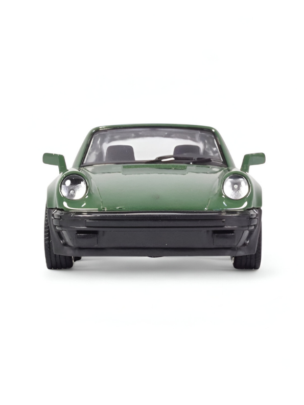 1978 Porsche 911 Turbo Diecast Model Car – 1:24 Scale Vintage Classic Porsche Collectors Car - Green TVO25.