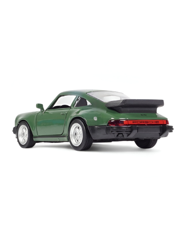 1978 Porsche 911 Turbo Diecast Model Car – 1:24 Scale Vintage Classic Porsche Collectors Car - Green TVO25.