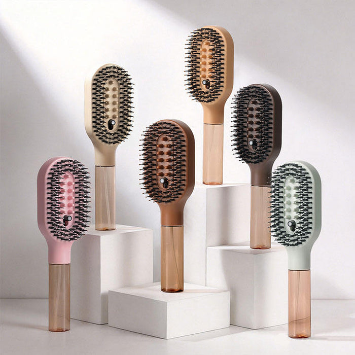 2 in 1 Hair Brush with Mist Spray