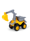 2-in-1 Kids Construction Truck Toy – Friction Powered Excavator & Dump Truck TV3529.