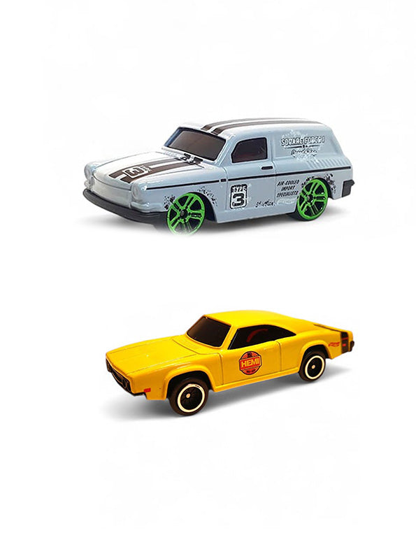 Hot Wheels 2-Pack Diecast Set - Mustang & Volkswagen Toy Cars | TV-O24 - Toyloft