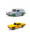 Hot Wheels 2-Pack Diecast Set - Mustang & Volkswagen Toy Cars | TV-O24 - Toyloft