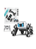 2.4G All-Terrain RC Robot Dog Stunt Vehicle with Drift Wheels, Mist Spray & LED Lights MDI711