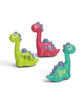 3-Pack Colorful Interactive Dinosaur Figures – Walking Triceratops & Brontosaurus Toy Set LMI15134.