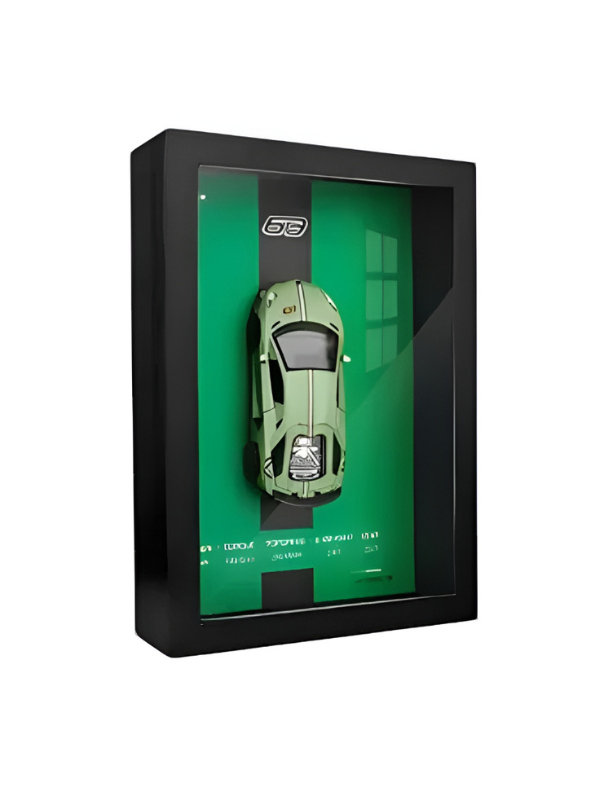 3D Car Frame Lamborghini Aventador SVJ 631 1:32 Scale Model Car – Acrylic Display Box LMI16718.