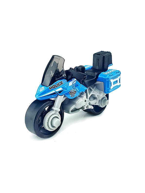 4-Piece Bike and Car Toy Set For Kids - Diecast Vehicles Collection | NX-N-24
