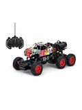 6WD RC Rock Crawler Truck with Mist Spray & LED Lights Red TV1408.
