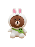 7-Inch Cute Teddy Bear Plush in Hoodie with Bag – Soft Stuffed Animal Toy ST12226.