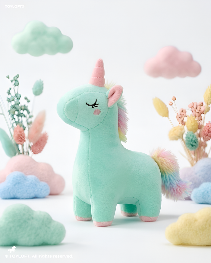 7-Inch Magical Unicorn Plush Toy ST14577.