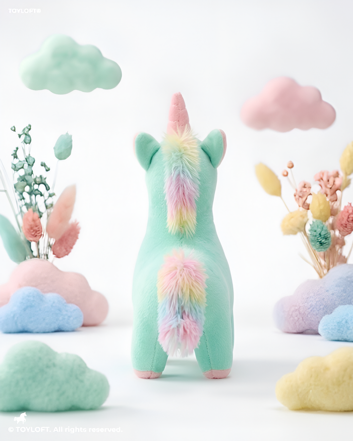 7-Inch Magical Unicorn Plush Toy ST14577.