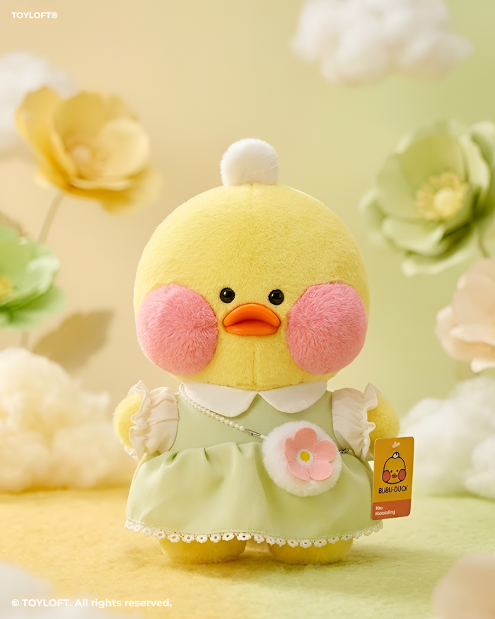 8-Inch Kawaii Bubu Duck Plush Toy ST14566.