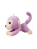 8-Inch Monkey Plush Toy with Long Tail – Soft Stuffed Animal Toy Lavender ST14177.