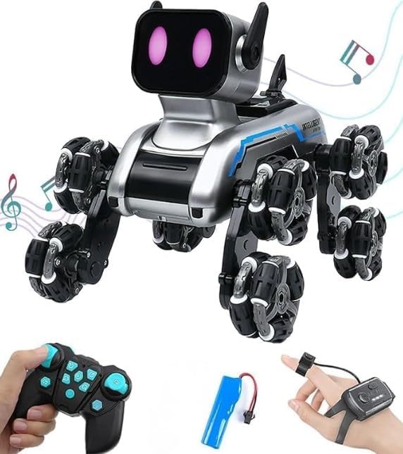 8-Wheel Stunt Robot Dog Car