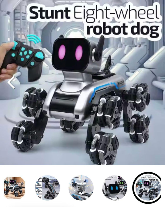 8-Wheel Stunt Robot Dog Car