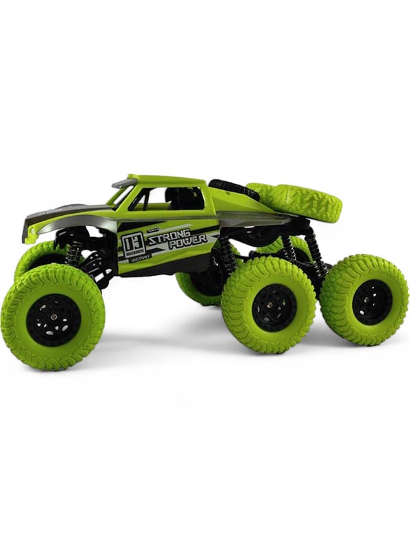 8 Wheels Remote Control Car For Kids -Green (L-145) - Toyloft