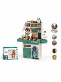 93-Piece Kitchen Playset Toy For Kids - Green Pretend Play Cooking Set | NX13531