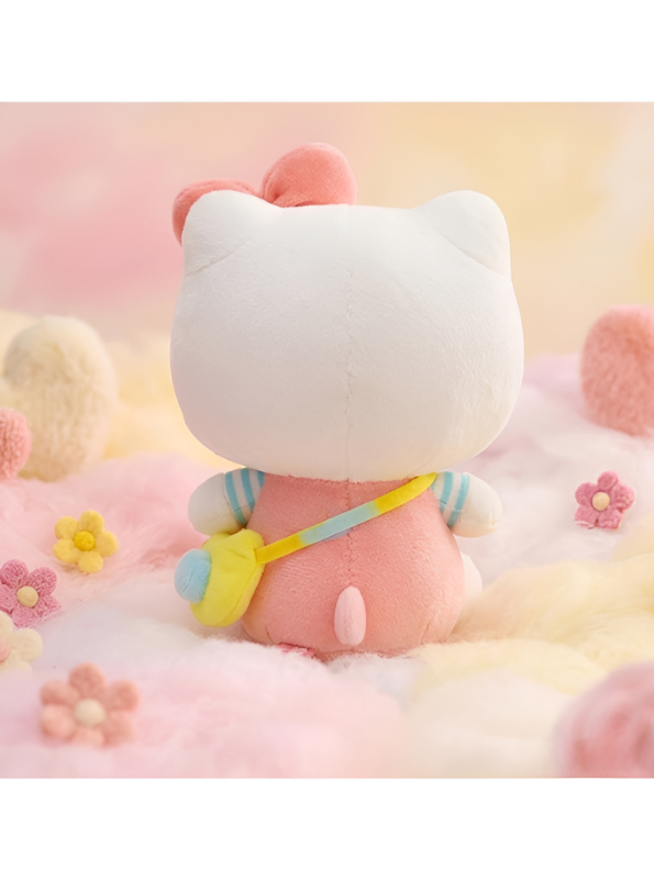 Adorable 10" Hello Kitty Plush with Camera Crossbody Bag – Premium Quality Soft Toy ST15453