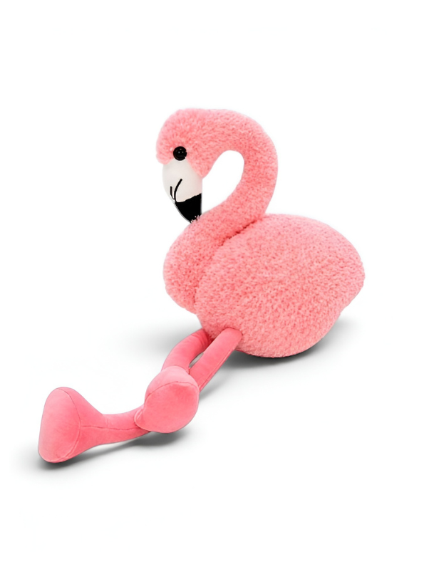 Adorable Pink Flamingo Stuffed Animal 8 inch– Fluffy Bird Plushie Gift for Babies and Toddlers ST14125