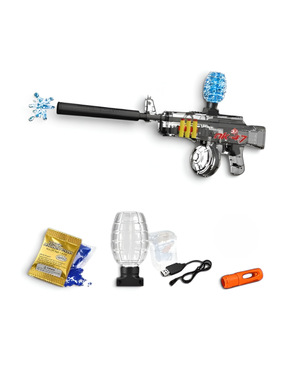 AK-47 3-in-1 Electric Soft Dart & Water Bead Toy Set LMI16865