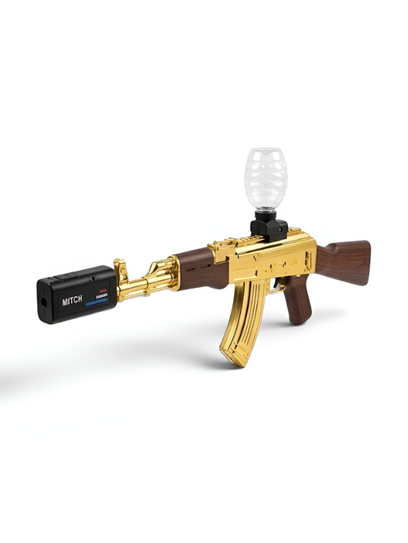AK-47 Style Electric Gel Water Bead Blaster Set with Smoke Effect TV6434