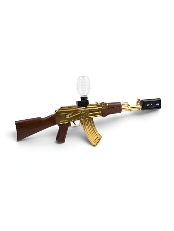 AK-47 Style Electric Gel Water Bead Blaster Set with Smoke Effect TV6434