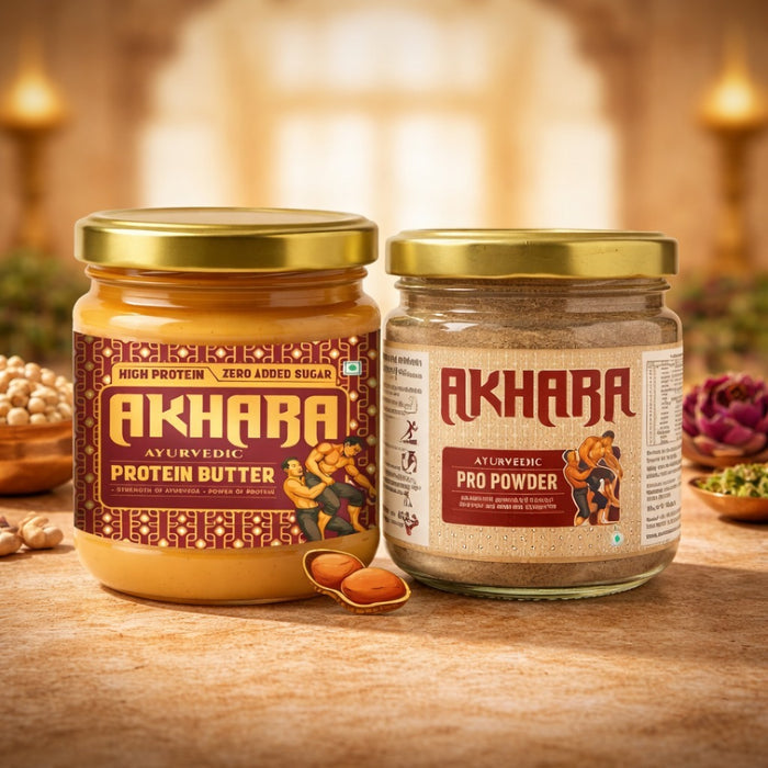 Akhara Protein Butter + Pro Powder Combo
