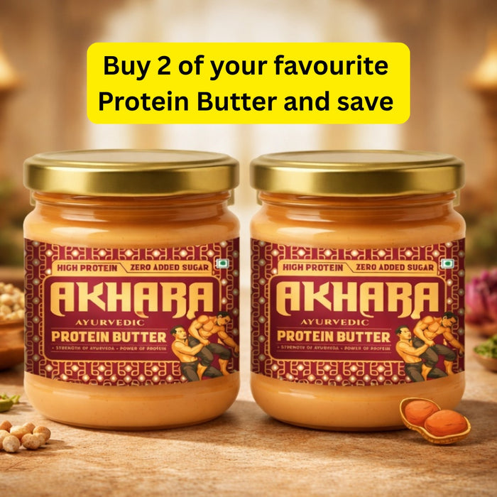 Akhara Protein Butters [Pack of 2]