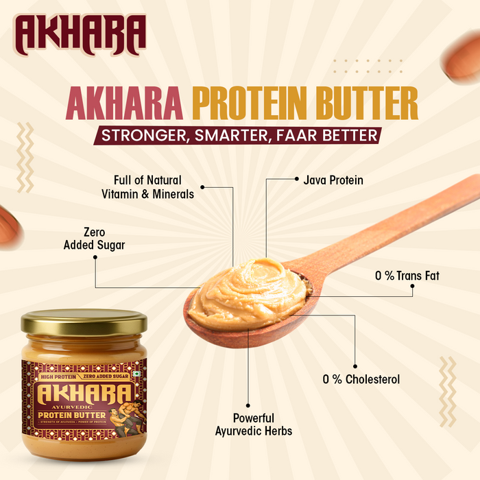 Akhara Protein Butters [Pack of 2]