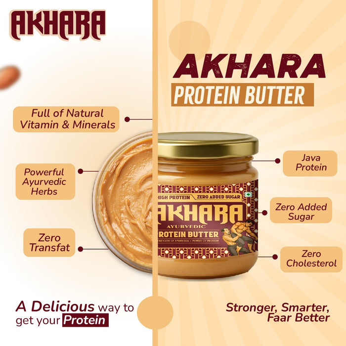 Akhara Protein Butters [Pack of 2]