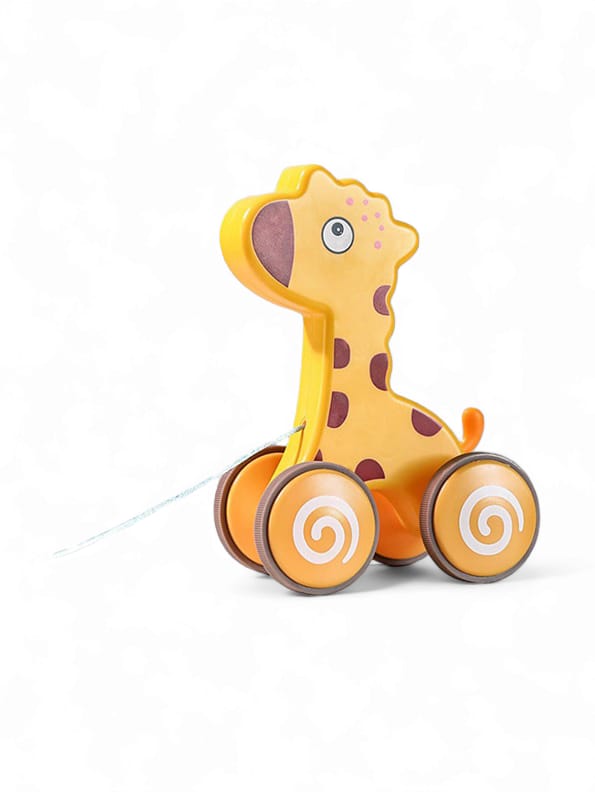 Animal Pull Along Toy For Kids - Jiraff (NX.L-J-10) - Toyloft