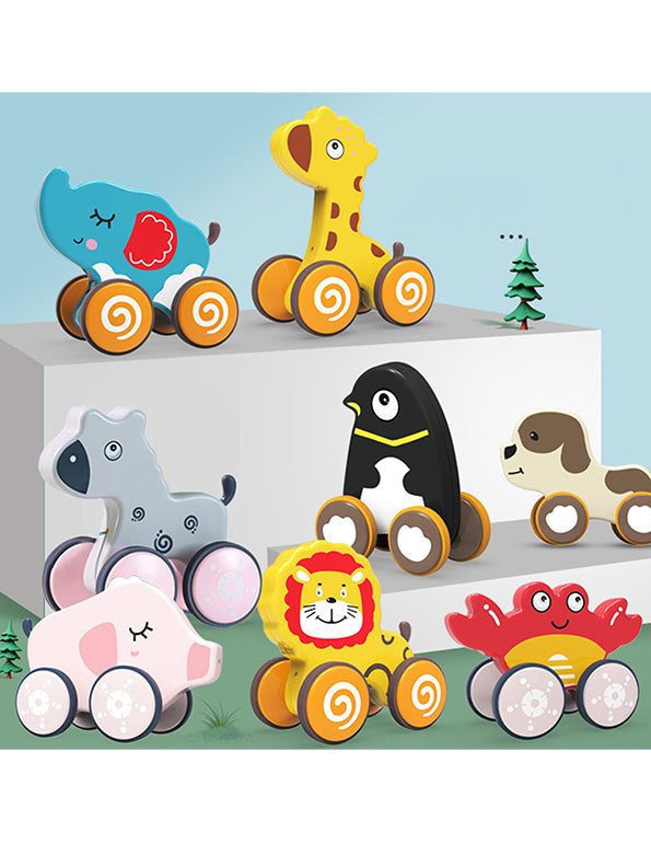 Animal Pull Along Toy For Kids - Jiraff (NX.L-J-10) - Toyloft