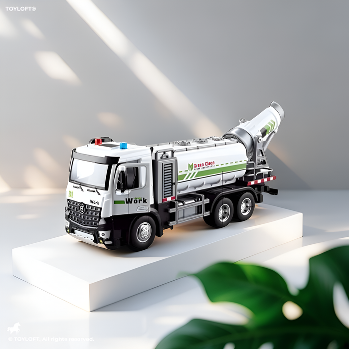 Anti-Epidemic Green Clean Fog Truck Toy – Disinfection-Style Vehicle Toy for Kids LMI12780