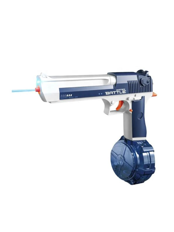 AquaStorm 1911 Electric Drum Version Desert Eagle Water Gun Pichkari – Real Outdoor Game Toy for Kids & Summer Shooting Fun LMI14293