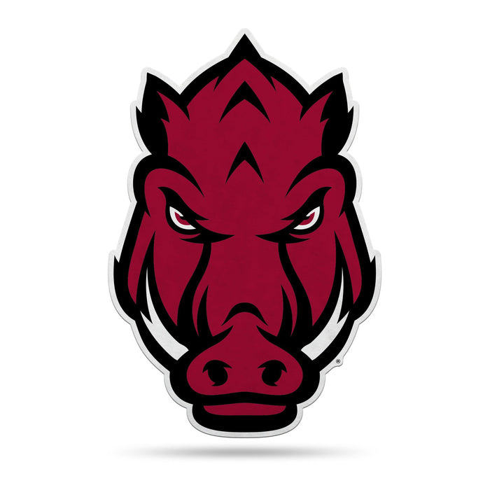Arkansas Razorbacks Pennant Shape Cut Mascot Design-0