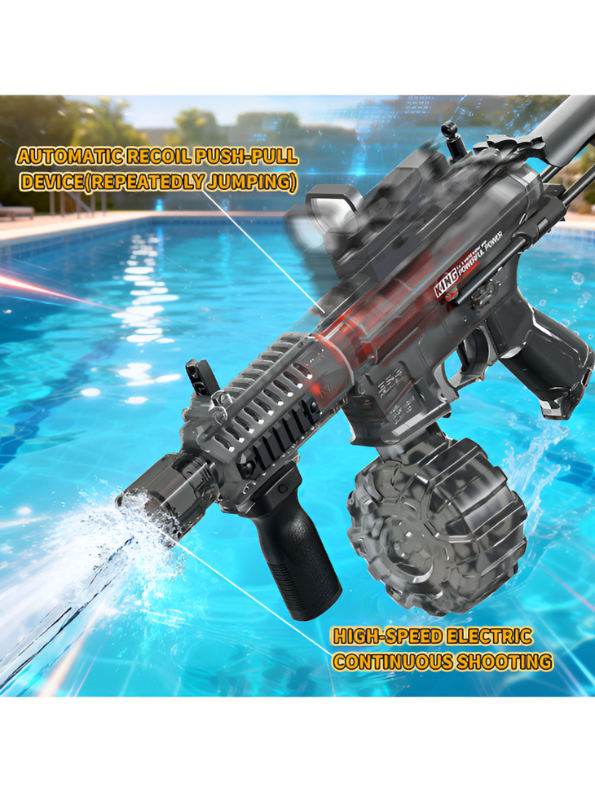 ARP9 Style Electric Automatic Water Blaster Toy Gun for Kids & Adults | High Pressure Rechargeable Water Shooter LMI16800