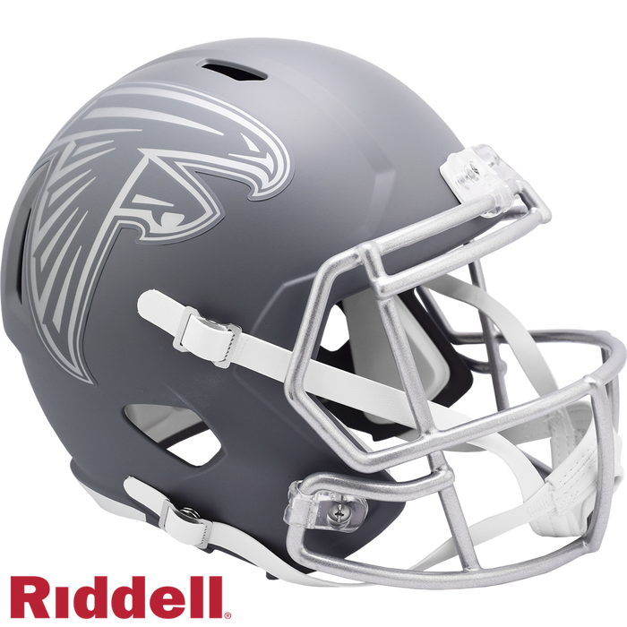 Atlanta Falcons Helmet Riddell Replica Full Size Speed Style Slate Alternate-0