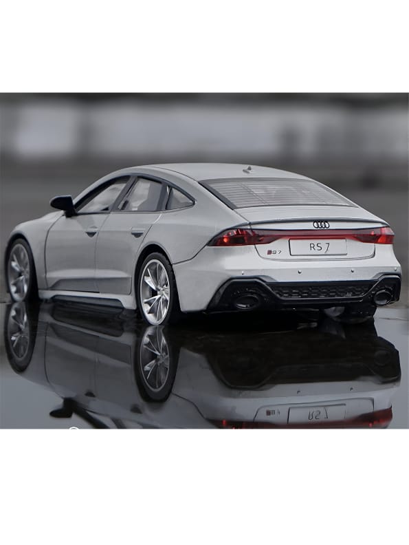 Audi A7 1:24 Scale Diecast Metal Model Car – Grey (MD-N-24)