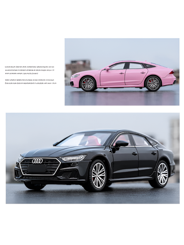 Audi A7 Alloy Diecast Car Model | 1:24 Scale Premium Metal Collectible Toy Car with Opening Doors TV6181
