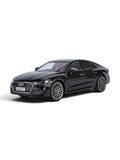 Audi A7 Alloy Diecast Car Model | Black 1:24 Scale Premium Metal Collectible Toy Car with Opening Doors TV6181