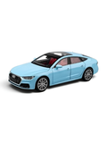 Audi A7 Alloy Diecast Car Model | Blue 1:24 Scale Premium Metal Collectible Toy Car with Opening Doors TV6181