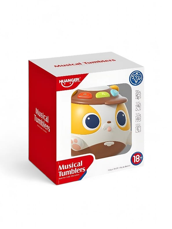 Baby Musical Drum Tumbler Toy For Kids (NX-AG-24) - Toyloft